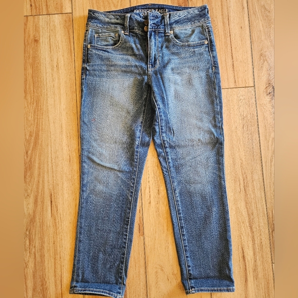 American Eagle Outfitters Denim - American Eagle Outfitters Slim Fit Blue Jeans